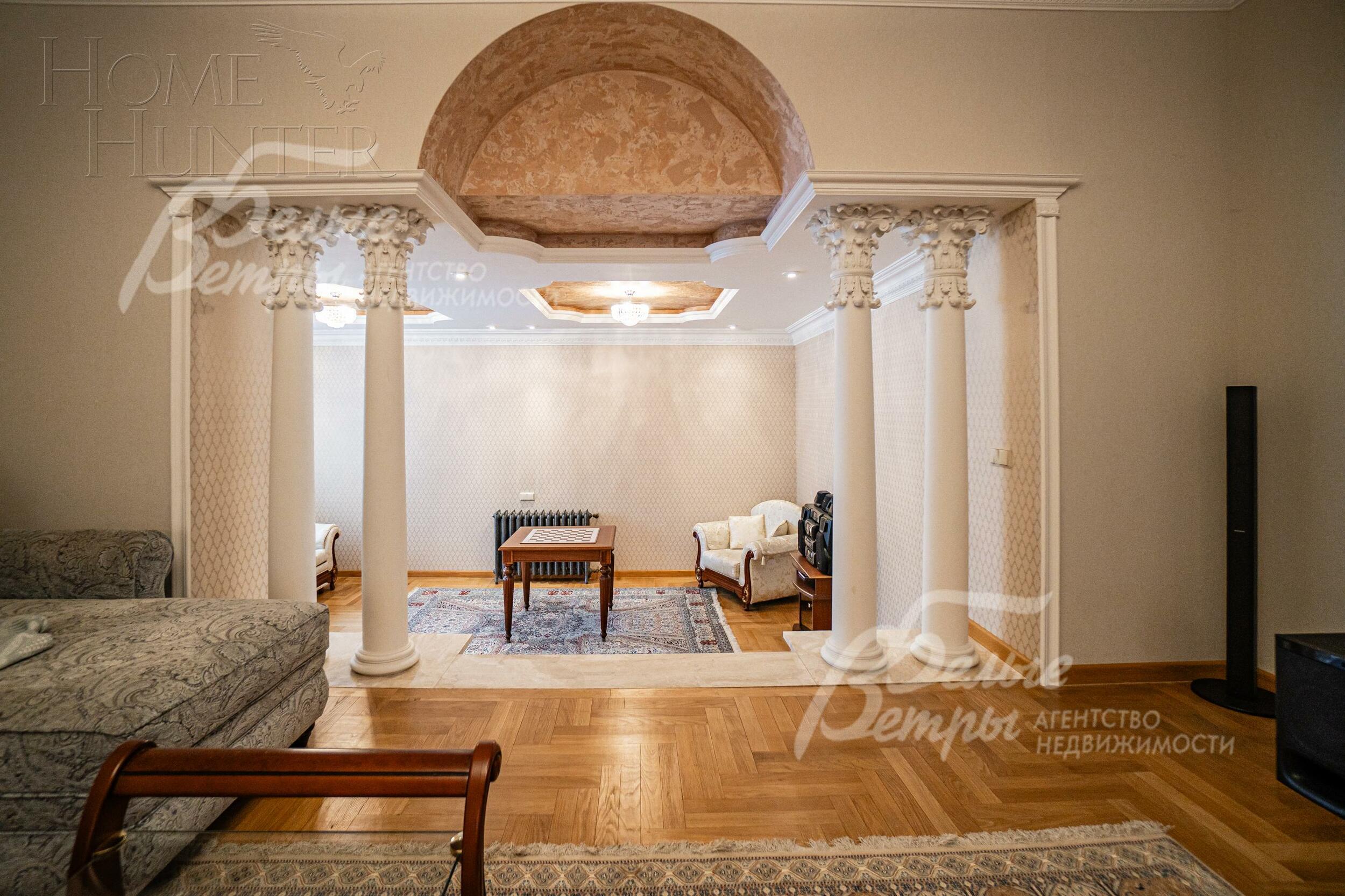 3-этажный коттедж 680 м² с отделкой