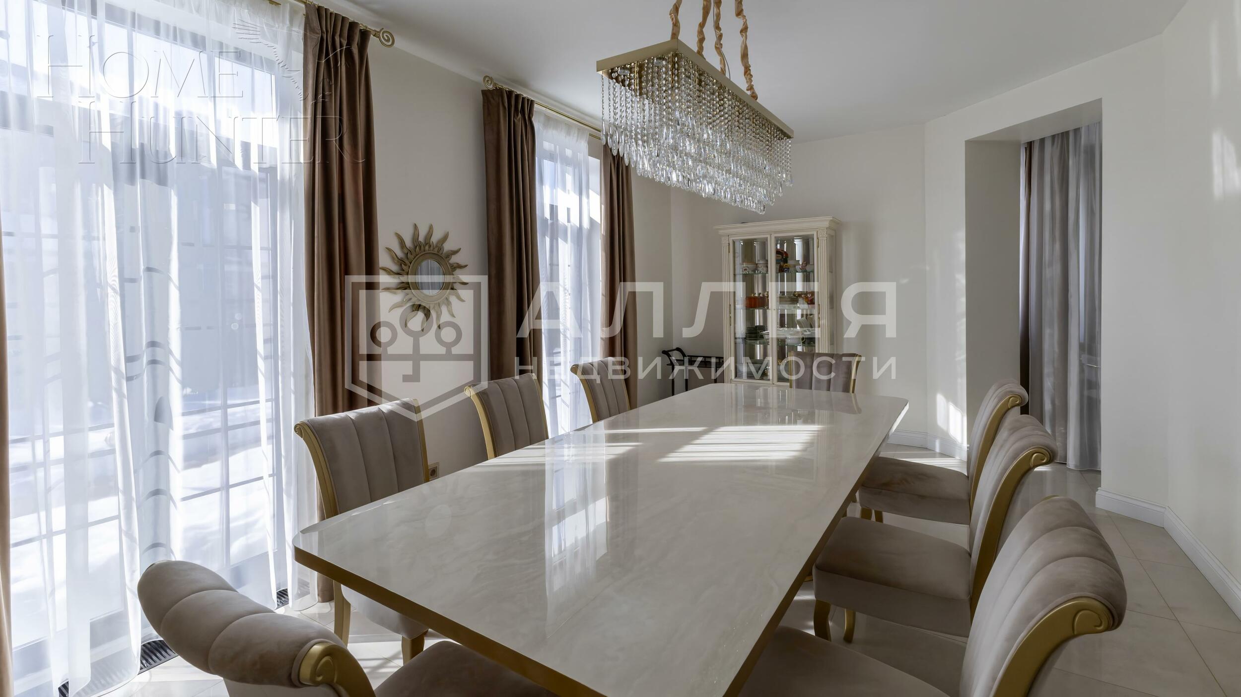 2-этажный коттедж 550 м² с отделкой