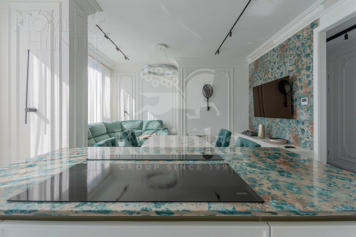 3-КОМН. КВАРТИРА С ОТДЕЛКОЙ 84 М² НА 44 ЭТАЖЕ