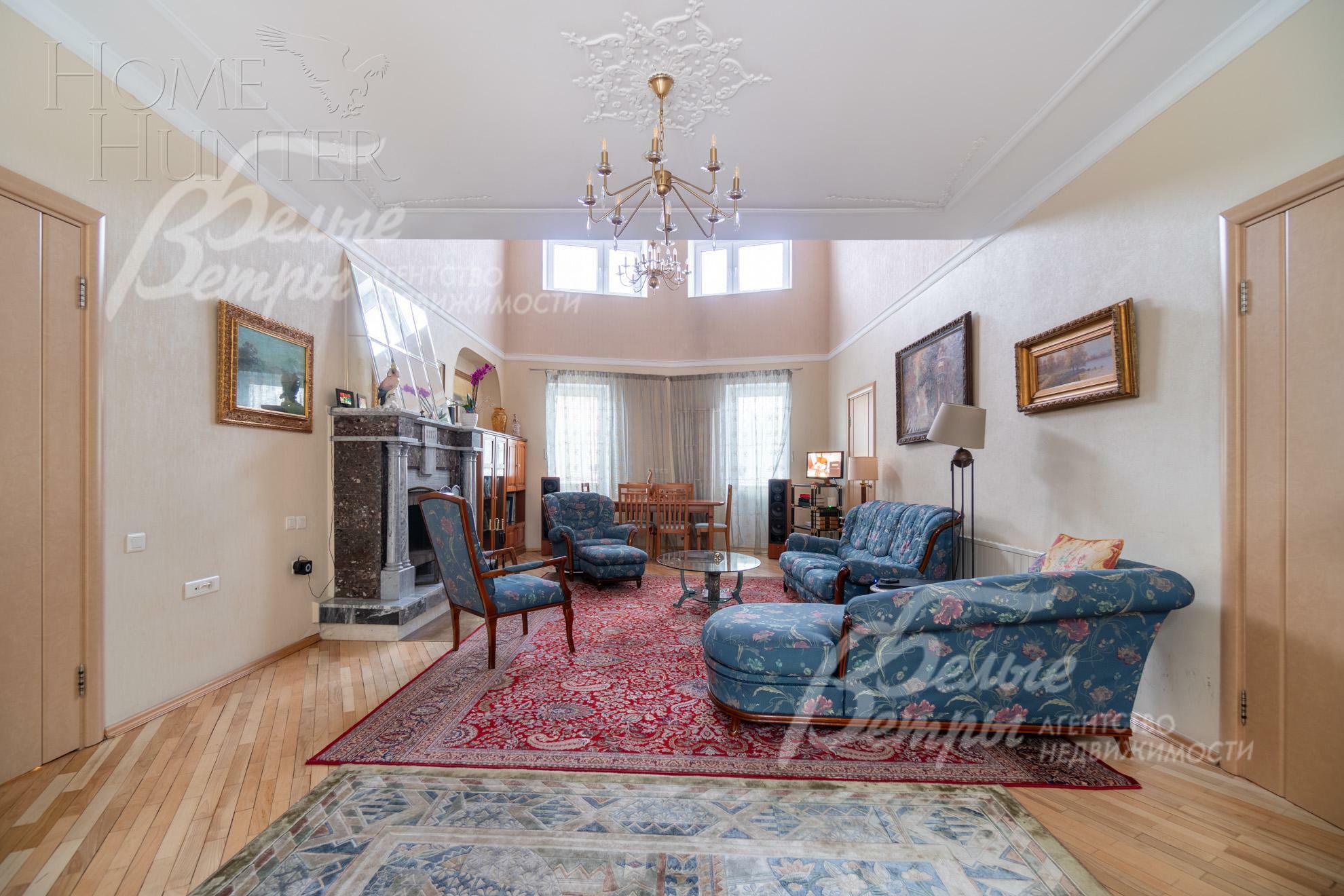 2-этажный коттедж 512 м² с отделкой