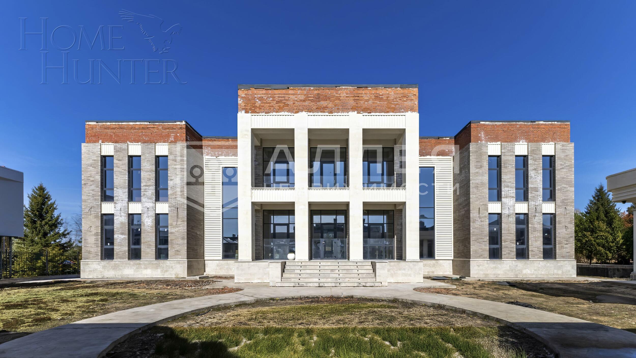 2-этажный коттедж 890 м² без отделки