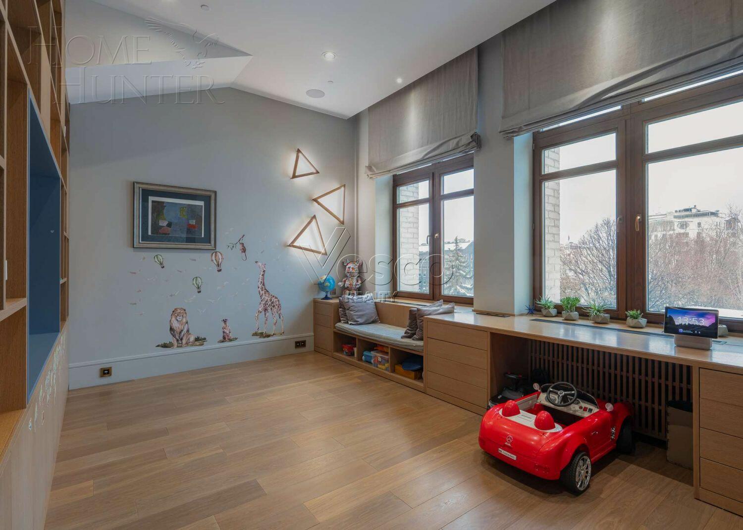 2-УРОВНЕВЫЙ ПЕНТХАУС С ОТДЕЛКОЙ 377 М² НА 4 ЭТАЖЕ