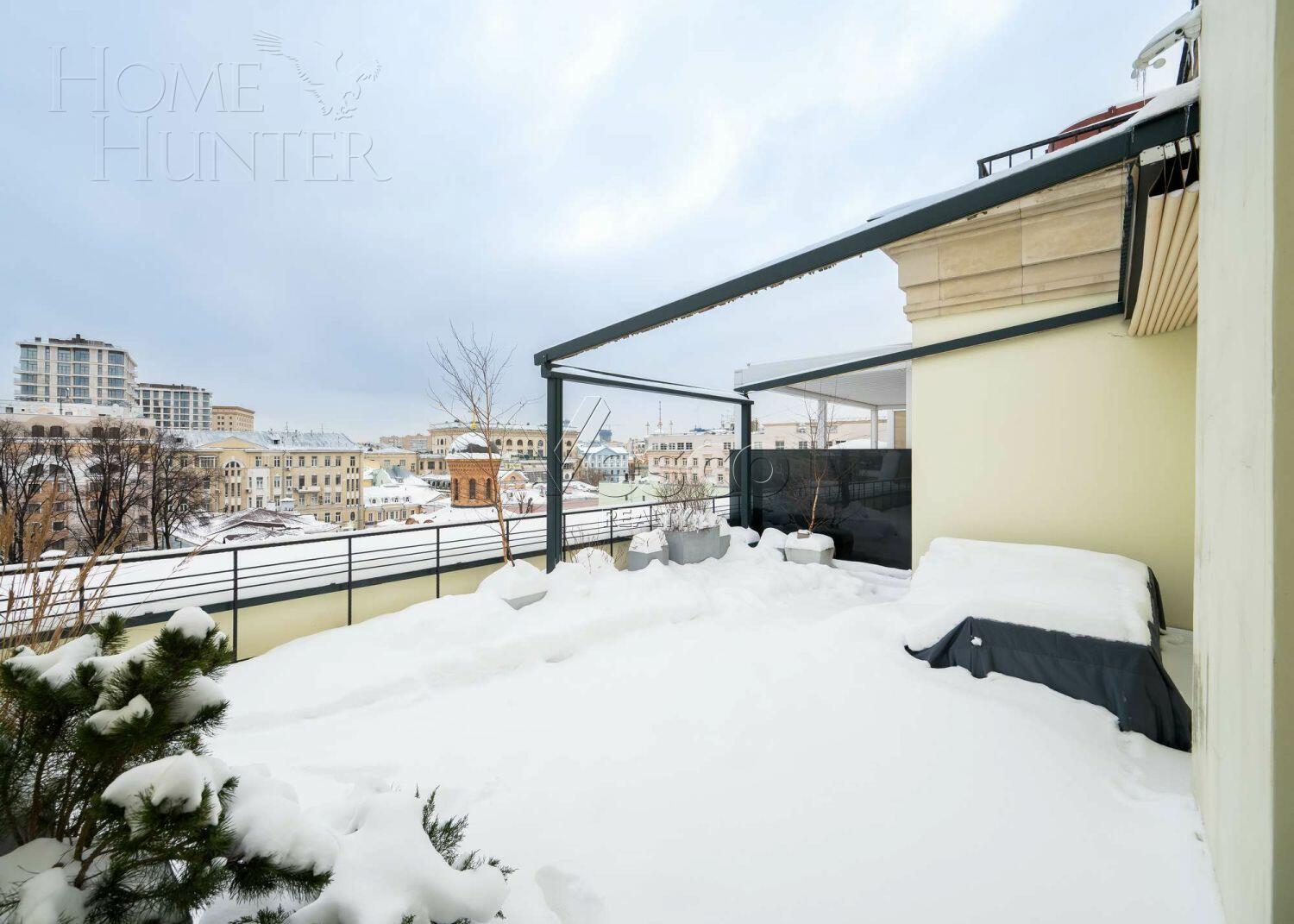 2-УРОВНЕВЫЙ ПЕНТХАУС С ОТДЕЛКОЙ 377 М² НА 4 ЭТАЖЕ