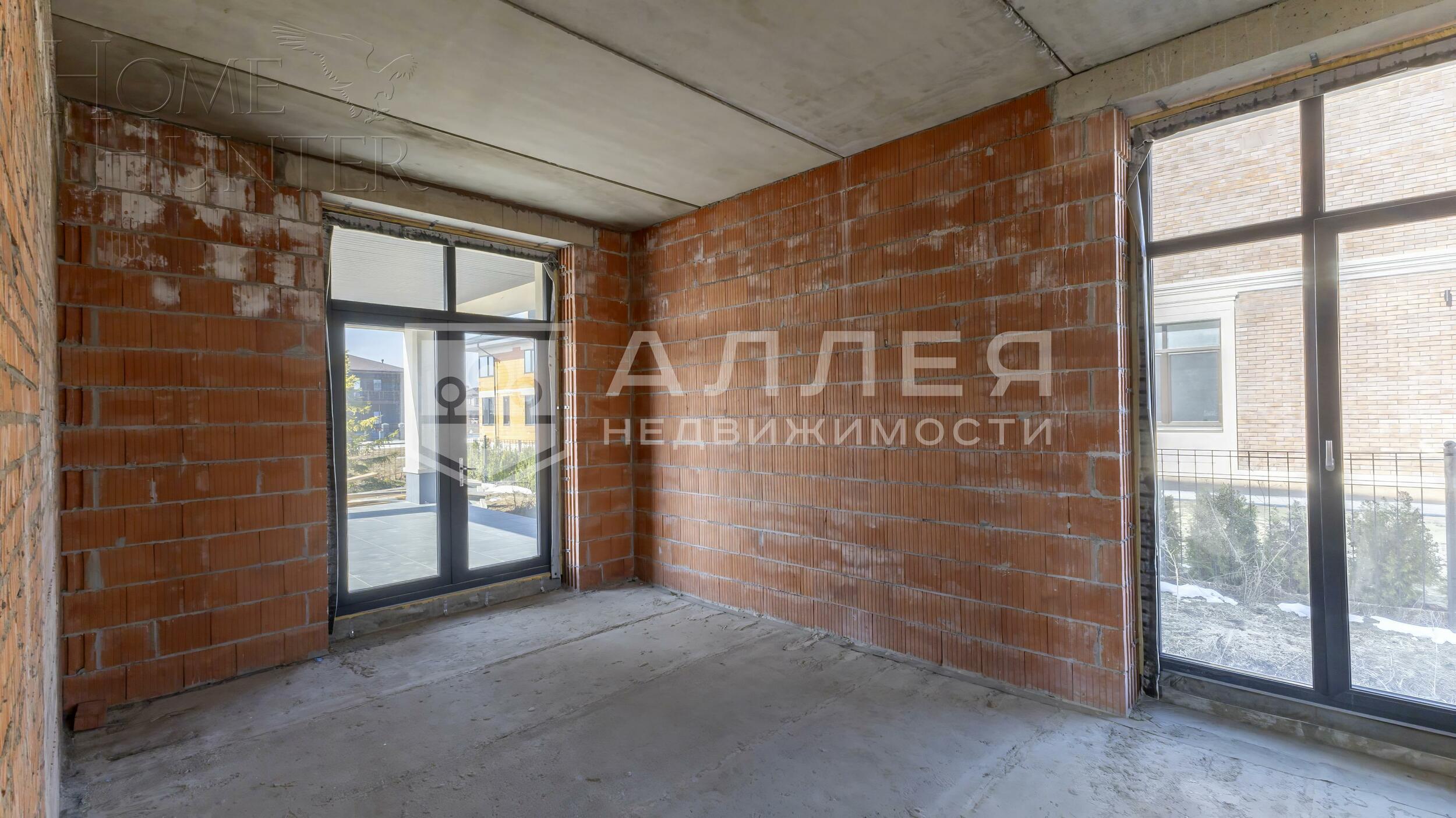 2-этажный коттедж 310 м² без отделки