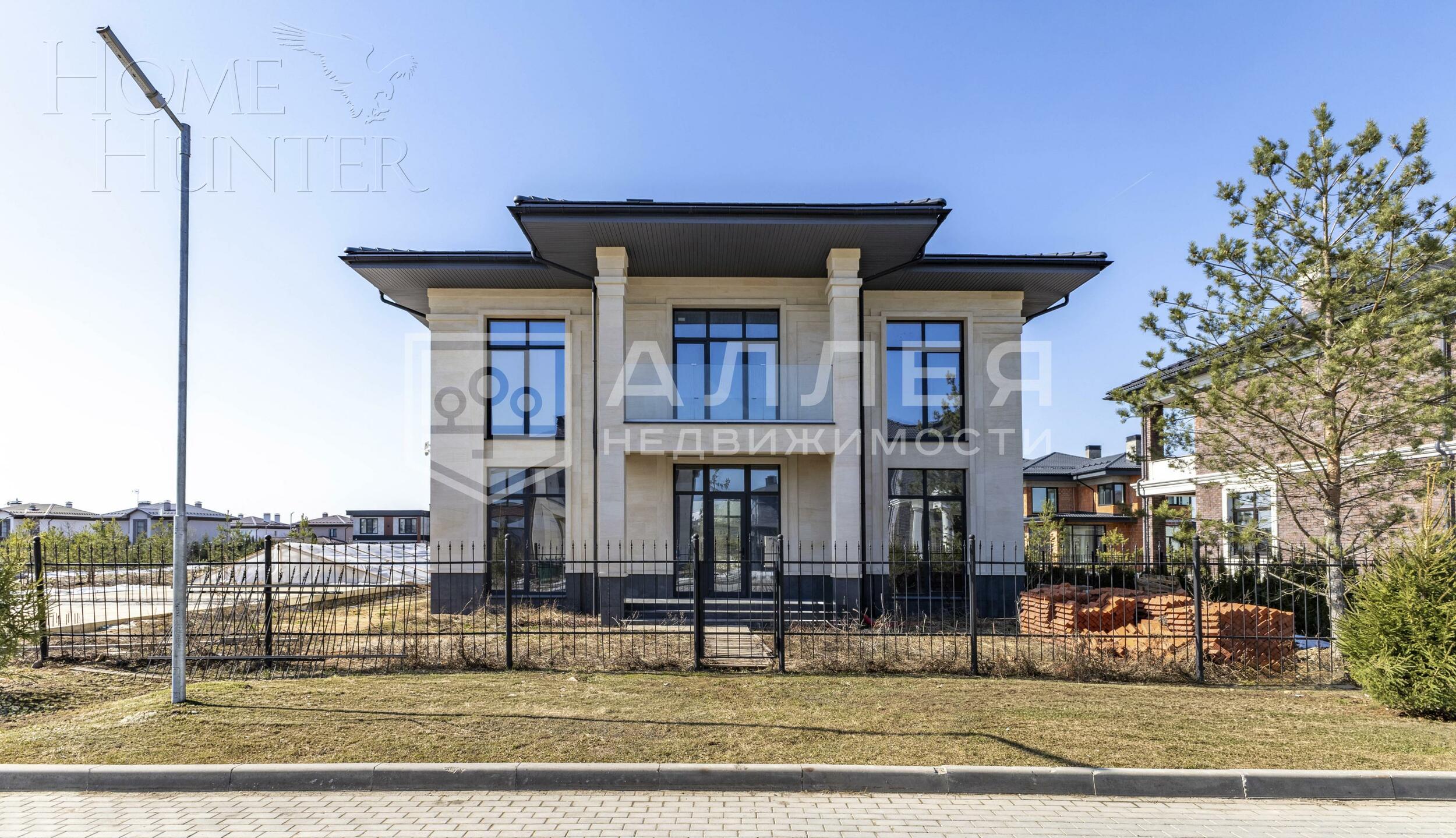 2-этажный коттедж 310 м² без отделки