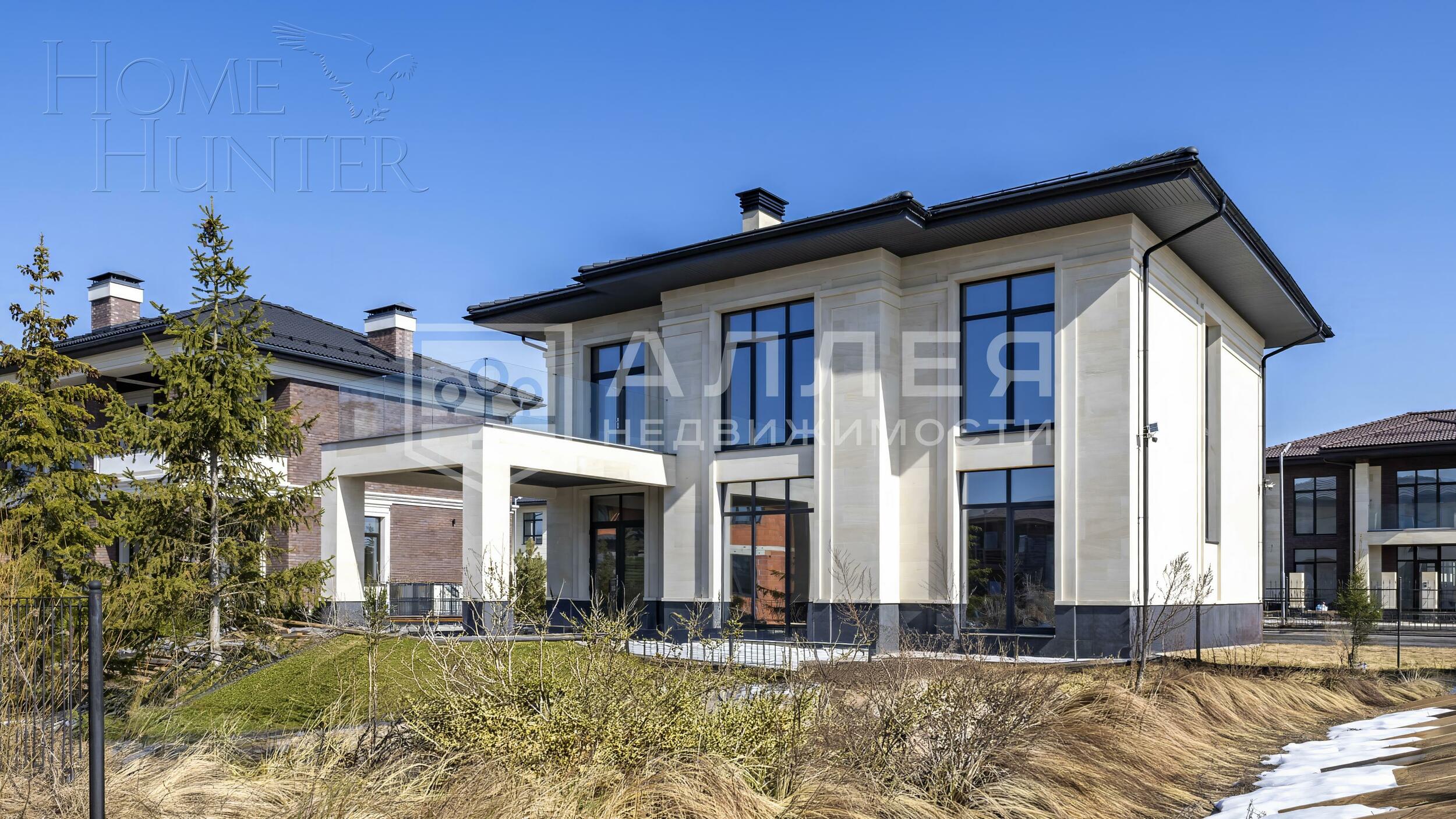 2-этажный коттедж 310 м² без отделки