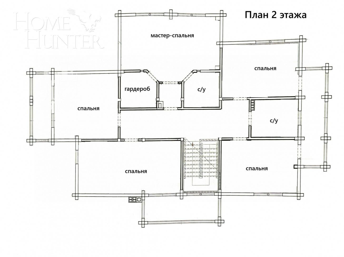 6-этажный коттедж 271 м² с отделкой