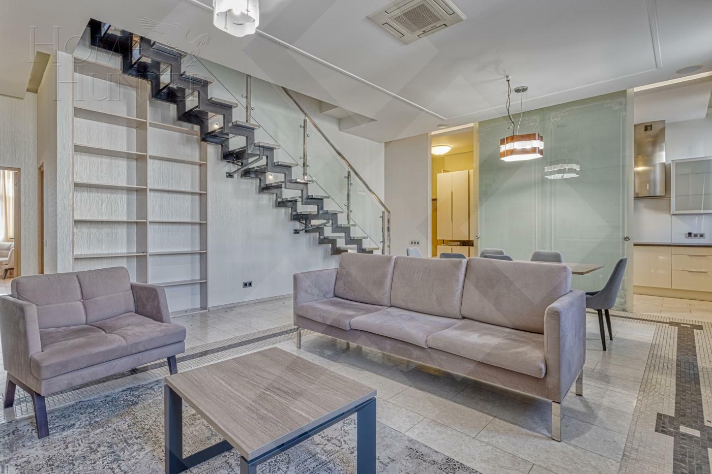 2-УРОВНЕВАЯ КВАРТИРА С ОТДЕЛКОЙ 185 М² НА 3 ЭТАЖЕ