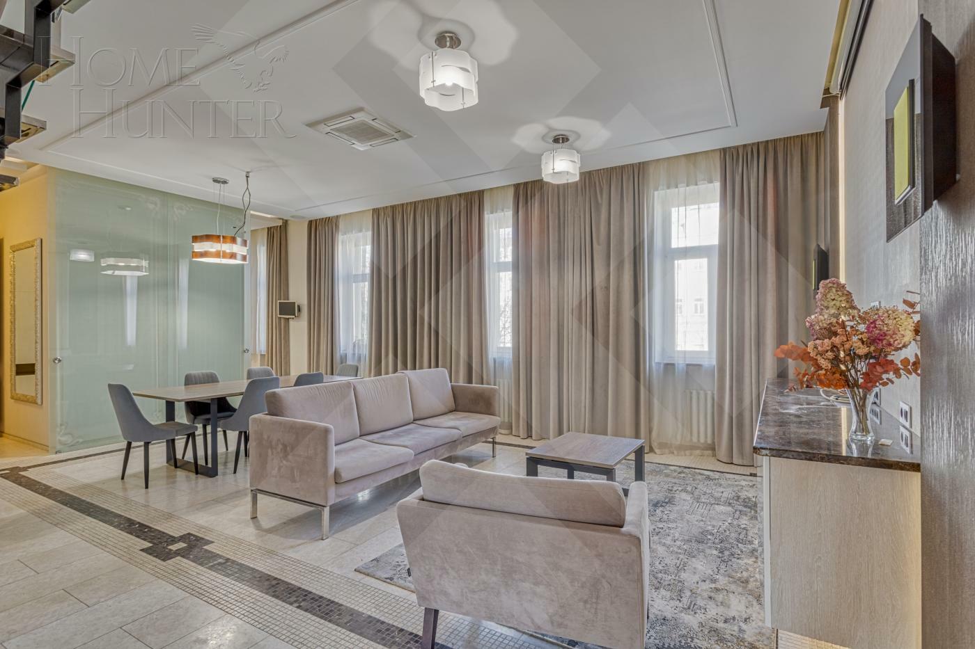 2-УРОВНЕВАЯ КВАРТИРА С ОТДЕЛКОЙ 185 М² НА 3 ЭТАЖЕ