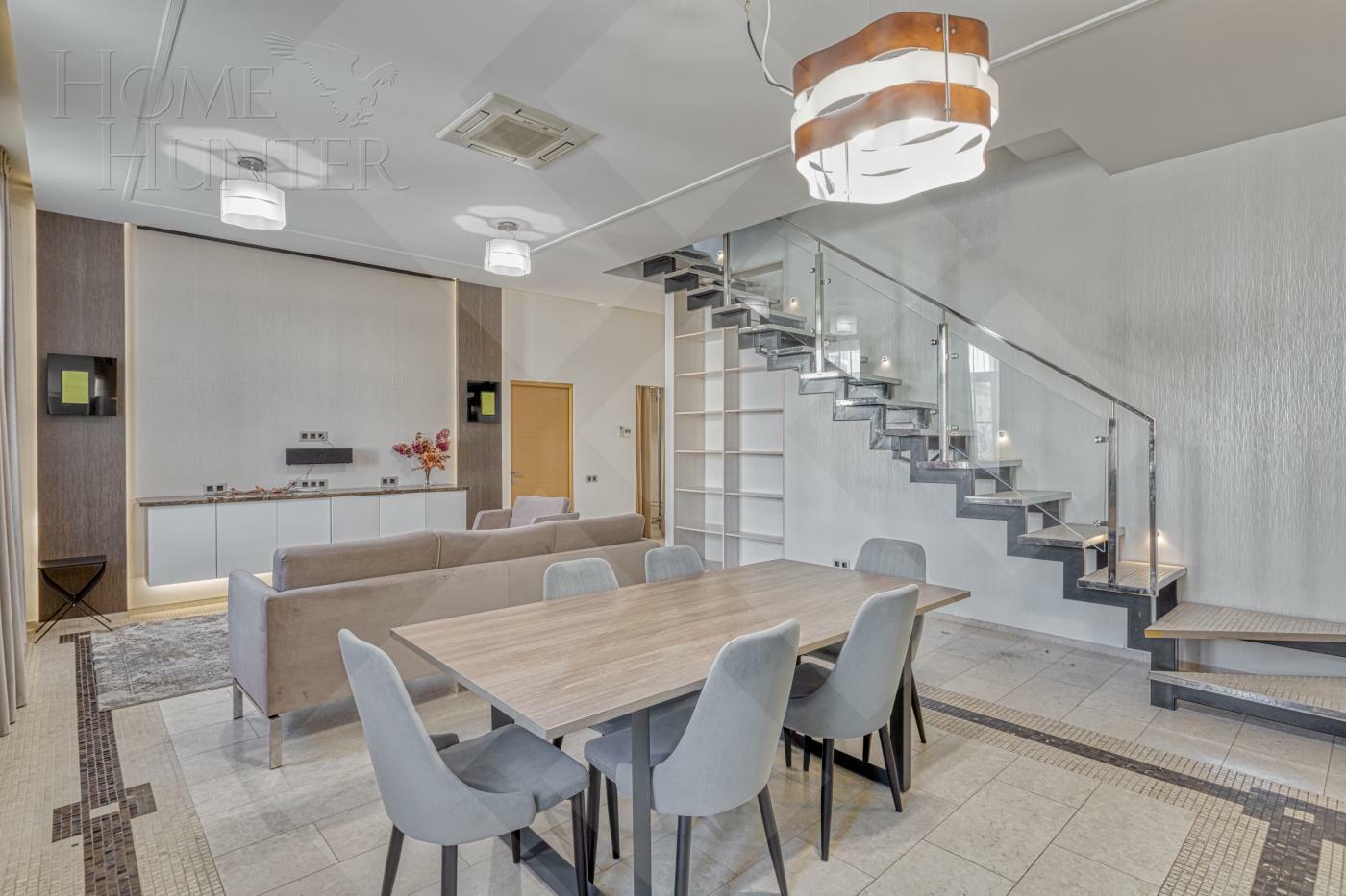 2-УРОВНЕВАЯ КВАРТИРА С ОТДЕЛКОЙ 185 М² НА 3 ЭТАЖЕ