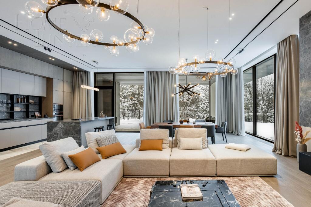 2-этажный коттедж 760 м² с отделкой