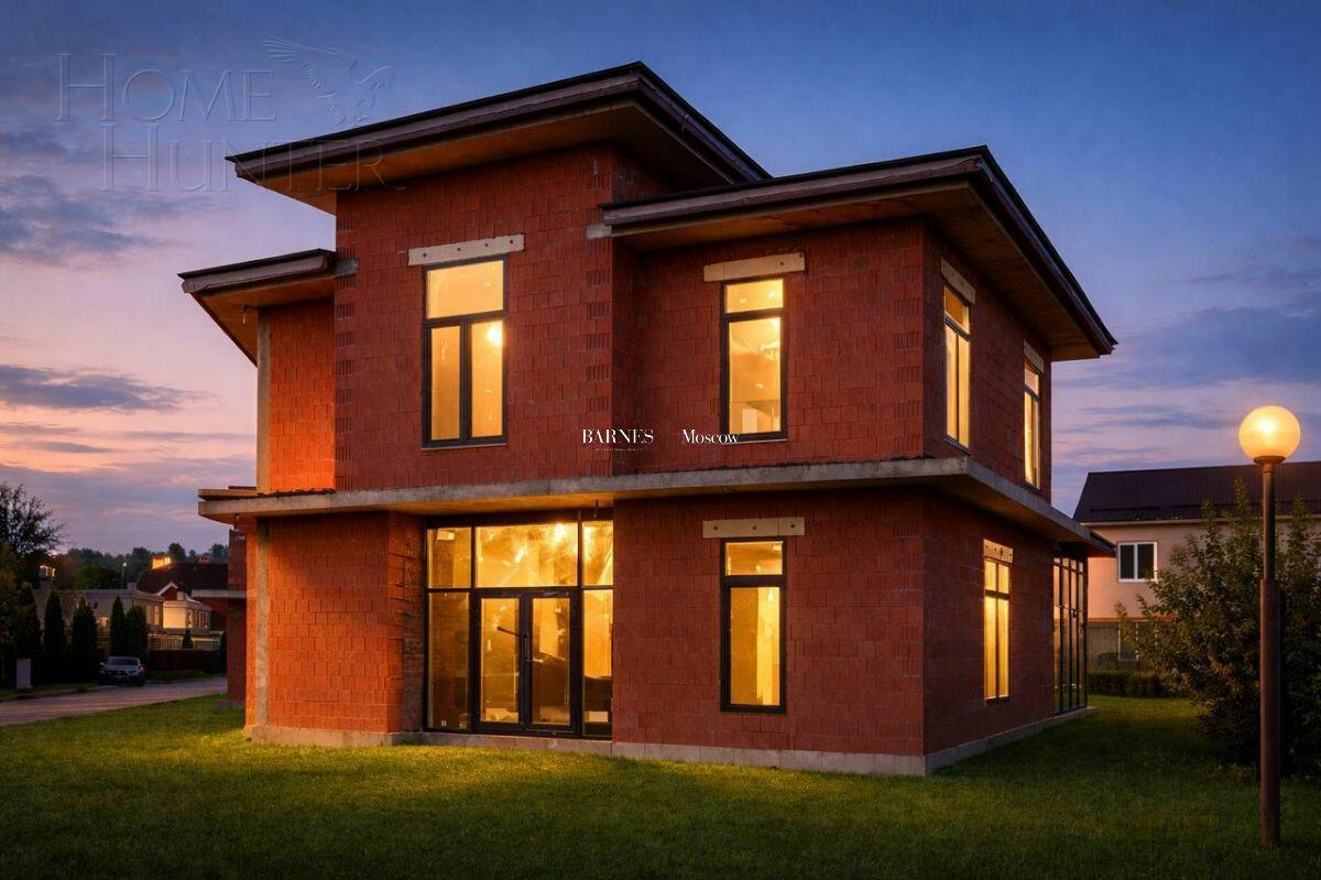 2-этажный коттедж 800 м² без отделки