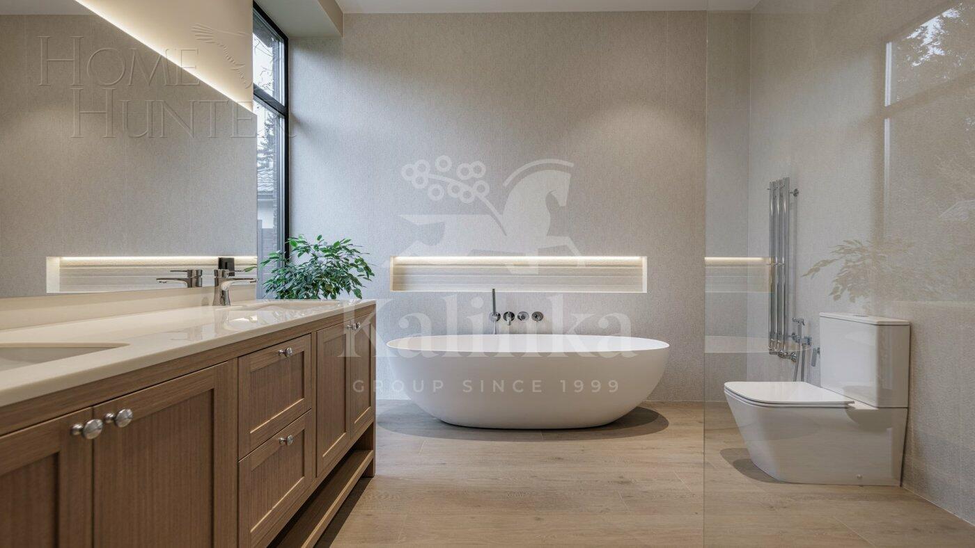 1-этажный коттедж 275 м² с отделкой