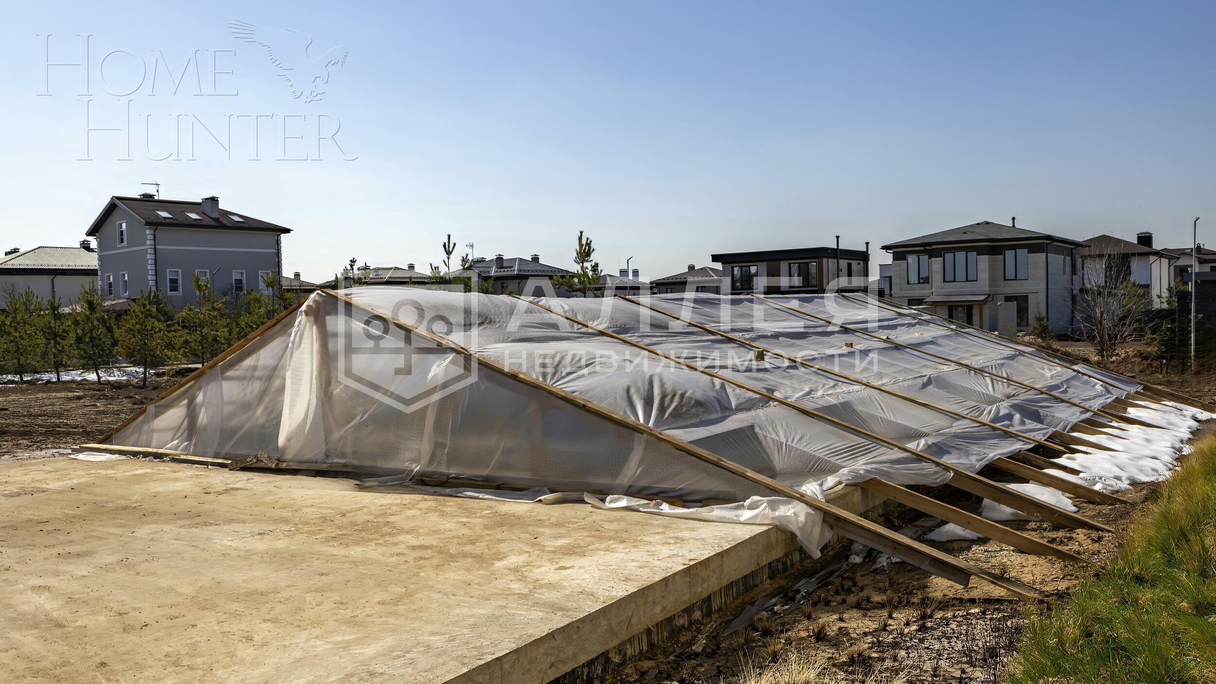 2-этажный коттедж 310 м² без отделки