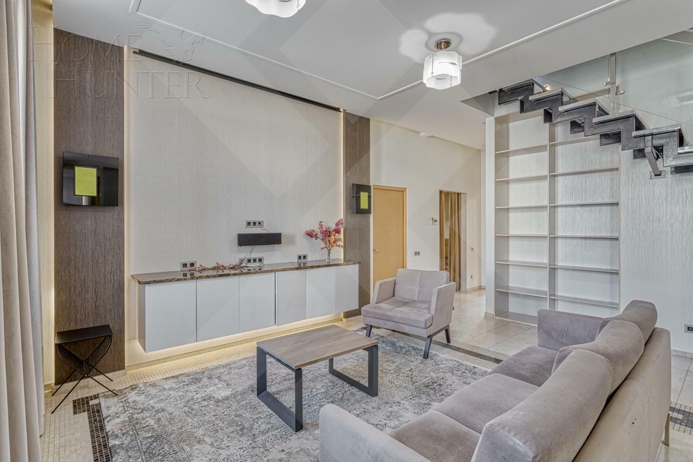 2-УРОВНЕВАЯ КВАРТИРА С ОТДЕЛКОЙ 185 М² НА 3 ЭТАЖЕ