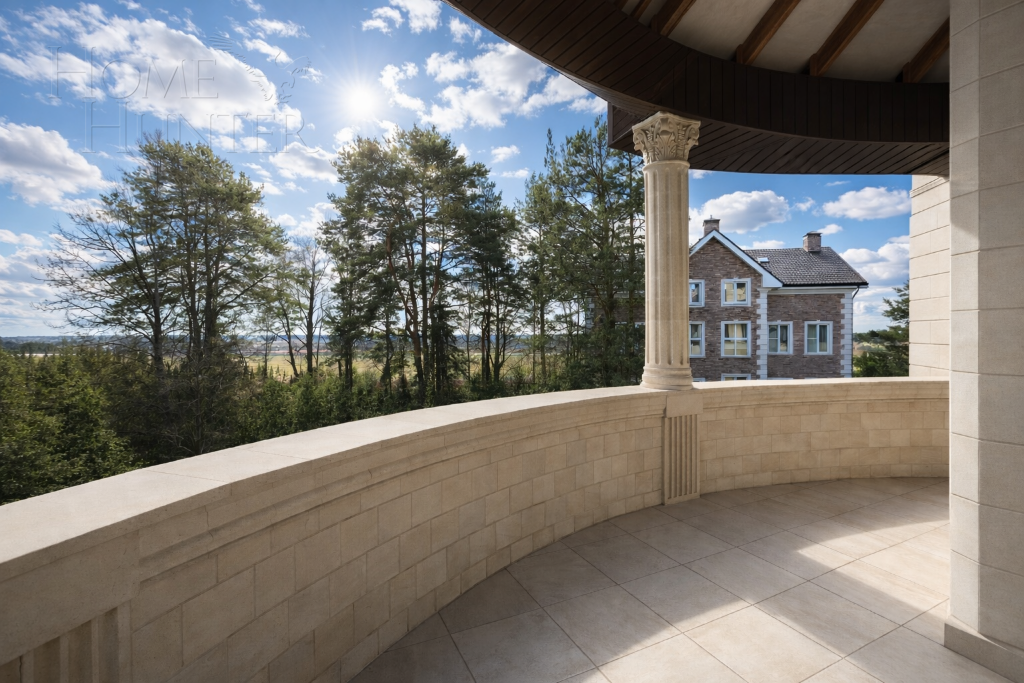 2-этажный коттедж 500 м² без отделки