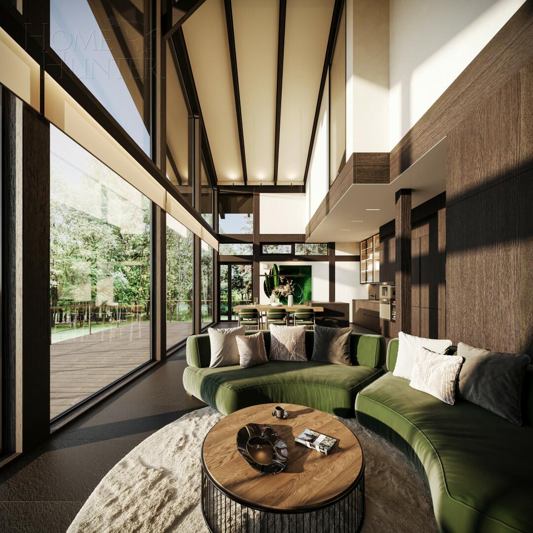 2-этажный коттедж 300 м² с отделкой