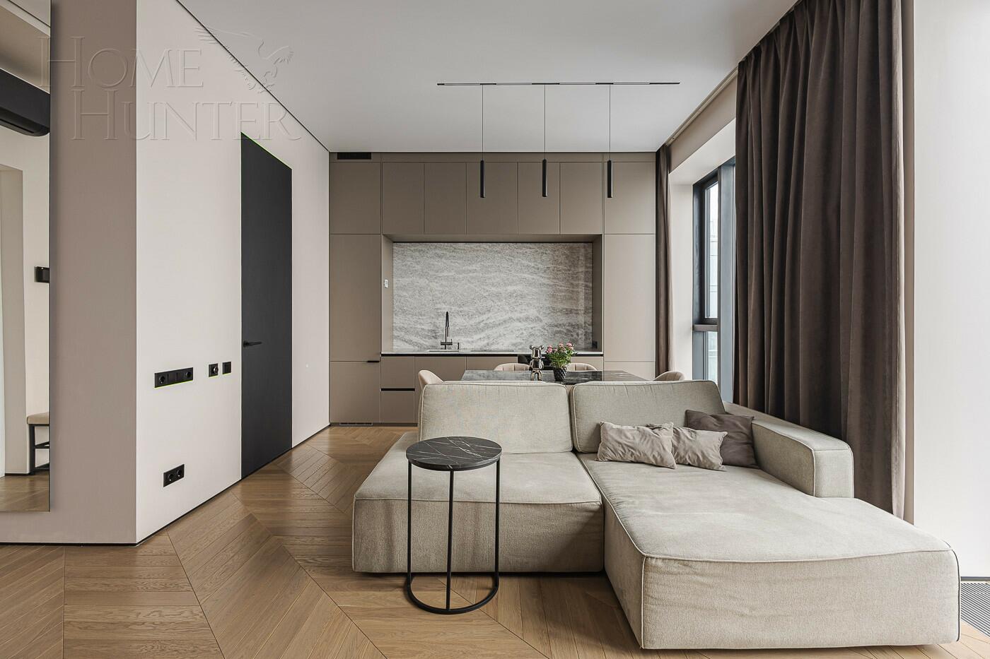 2-КОМН. КВАРТИРА С ОТДЕЛКОЙ 56 М² НА 32 ЭТАЖЕ