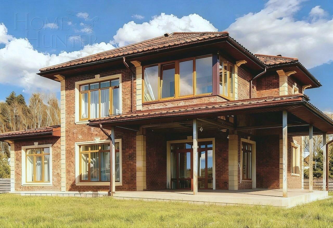2-этажный коттедж 255.9 м² с отделкой