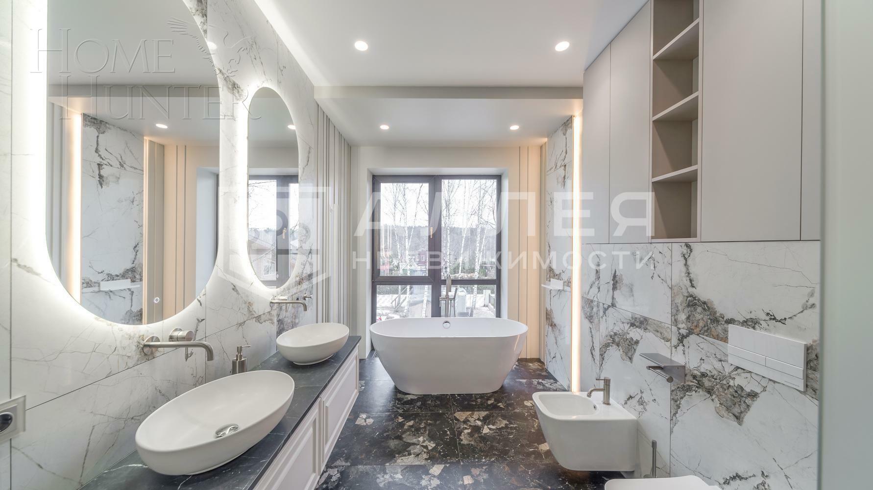 2-этажный коттедж 340 м² с отделкой