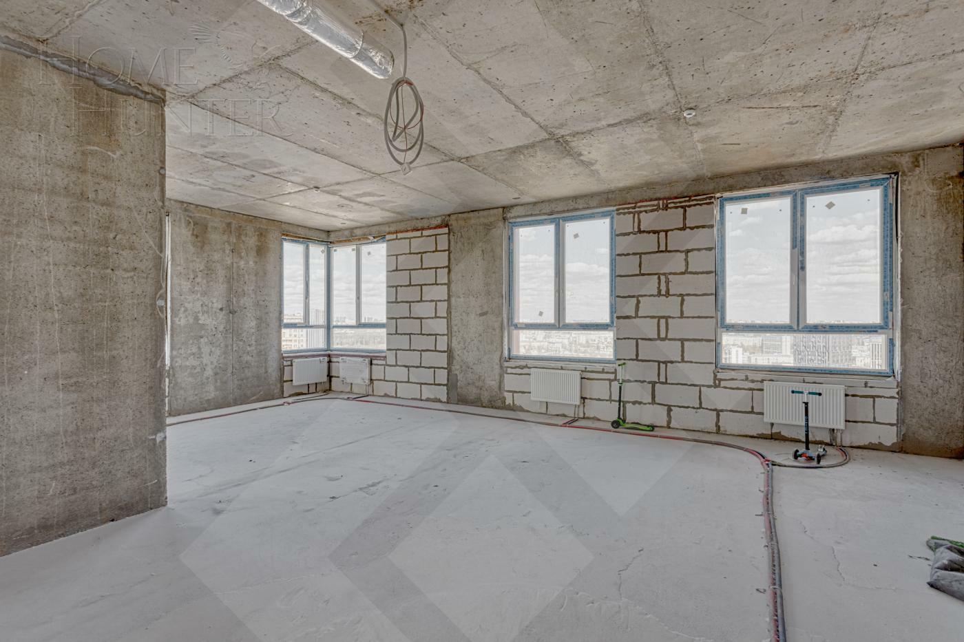 4-КОМН. КВАРТИРА БЕЗ ОТДЕЛКИ 137 М² НА 24 ЭТАЖЕ