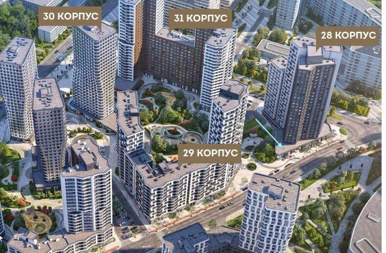 3-КОМН. КВАРТИРА БЕЗ ОТДЕЛКИ 94.6 М² НА 10 ЭТАЖЕ