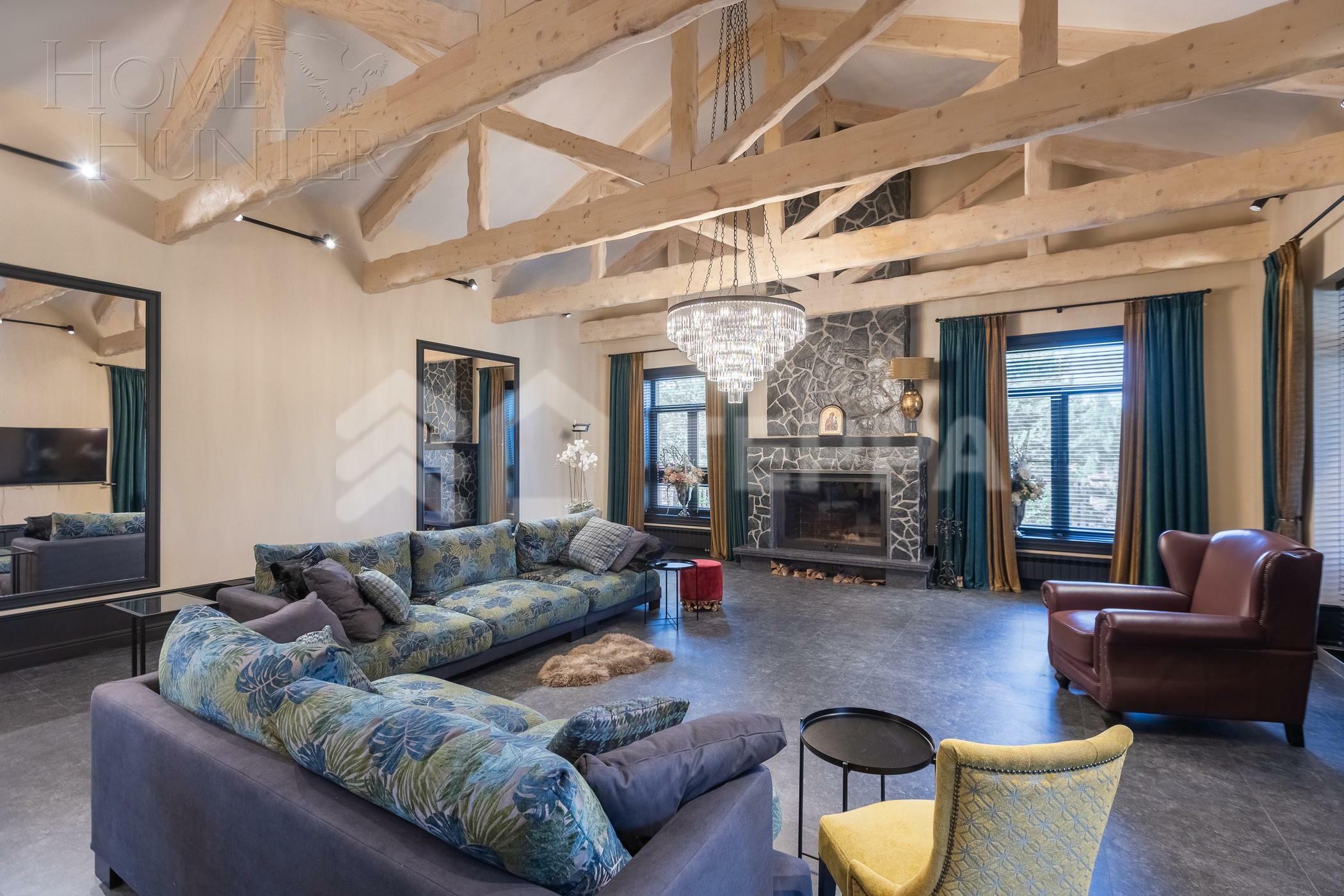 2-этажный коттедж 600 м² с отделкой