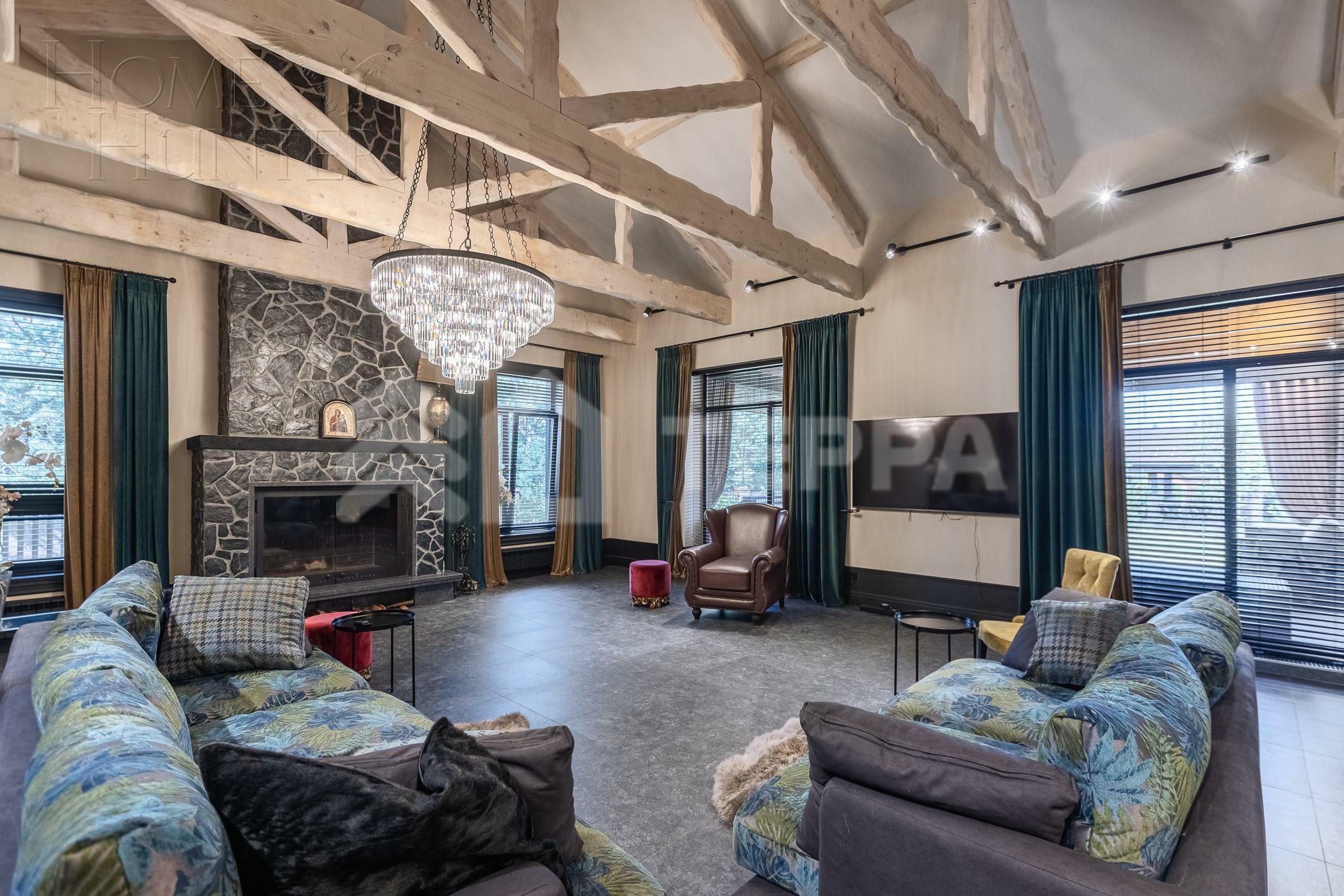 2-этажный коттедж 600 м² с отделкой