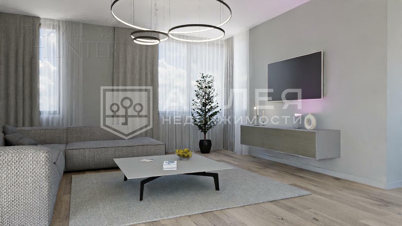 2-этажный коттедж 340 м² с отделкой