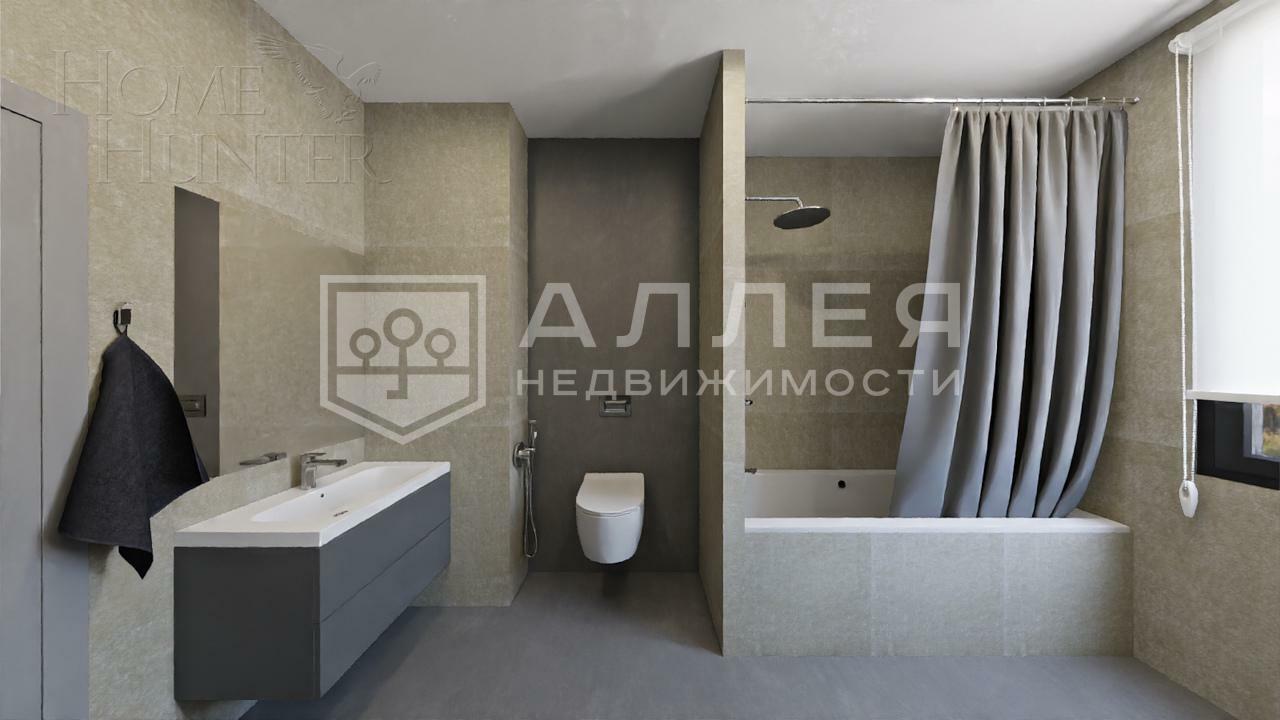 2-этажный коттедж 340 м² с отделкой