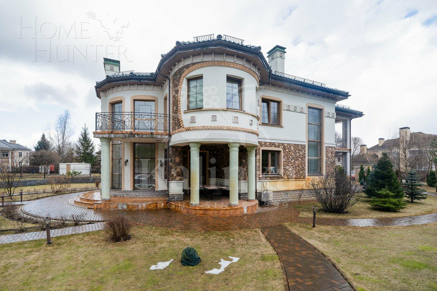 2-этажный коттедж 500 м² с отделкой