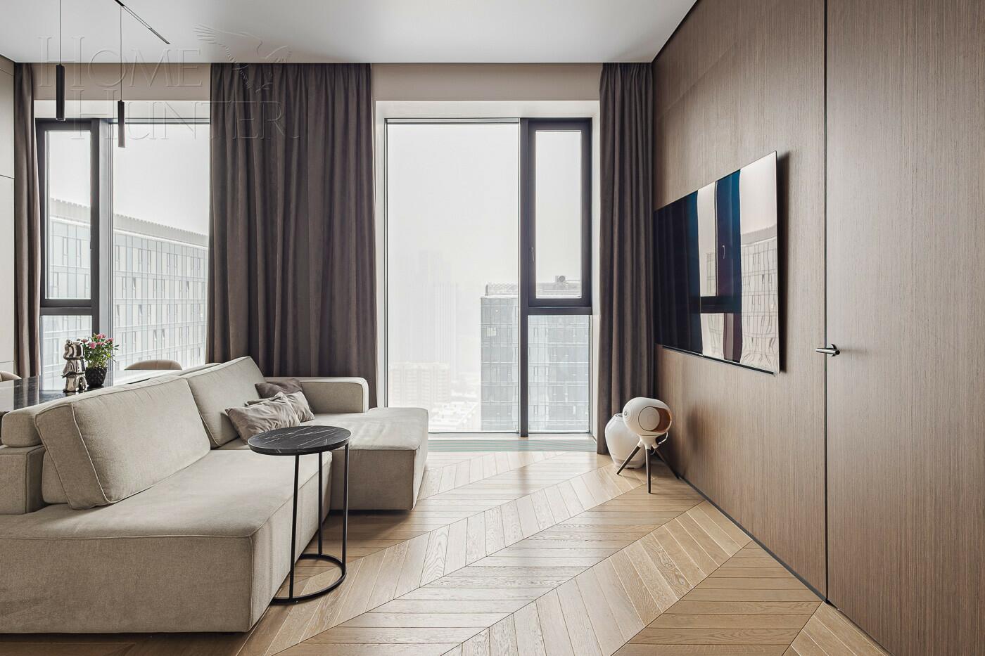 2-КОМН. КВАРТИРА С ОТДЕЛКОЙ 56 М² НА 32 ЭТАЖЕ