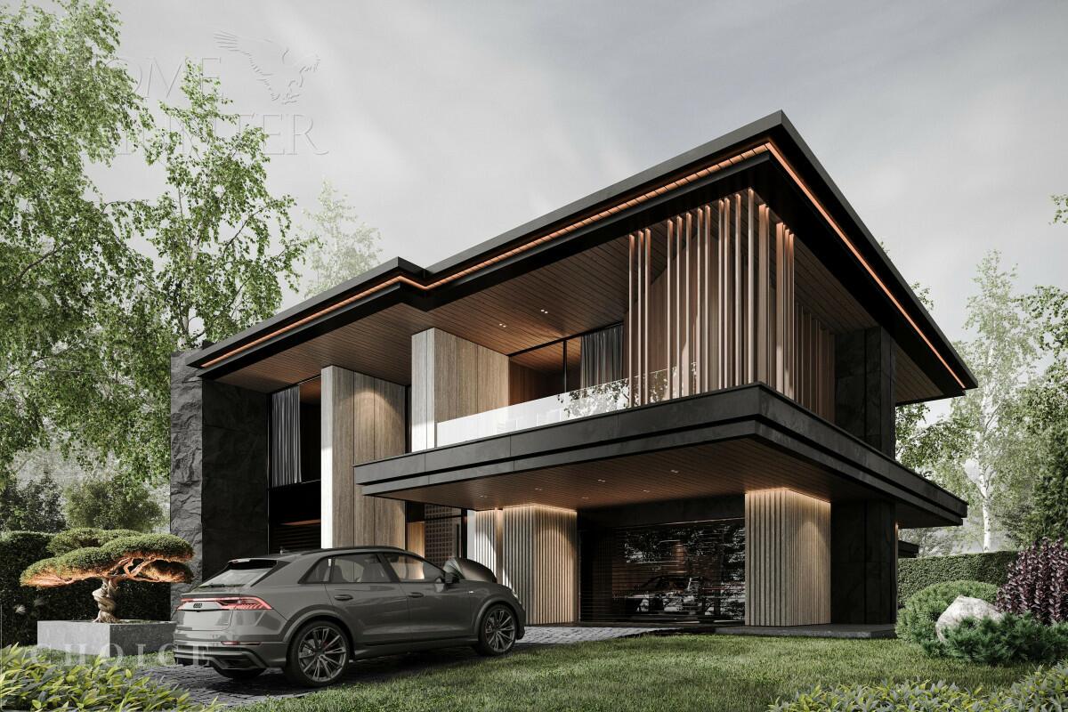 2-этажный коттедж 511 м² с отделкой