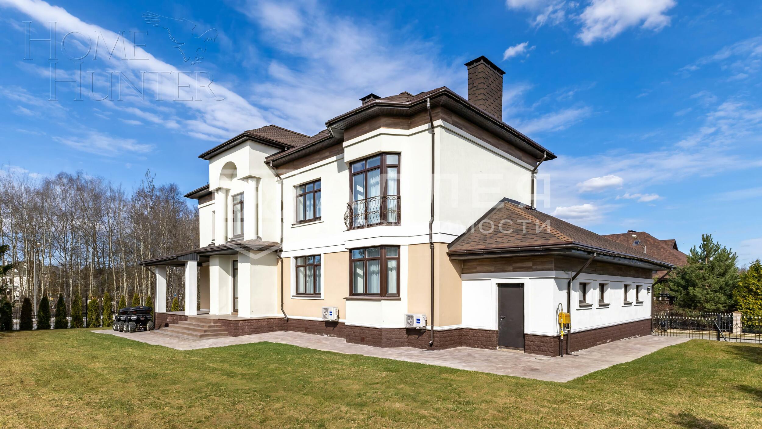 2-этажный коттедж 588 м² с отделкой