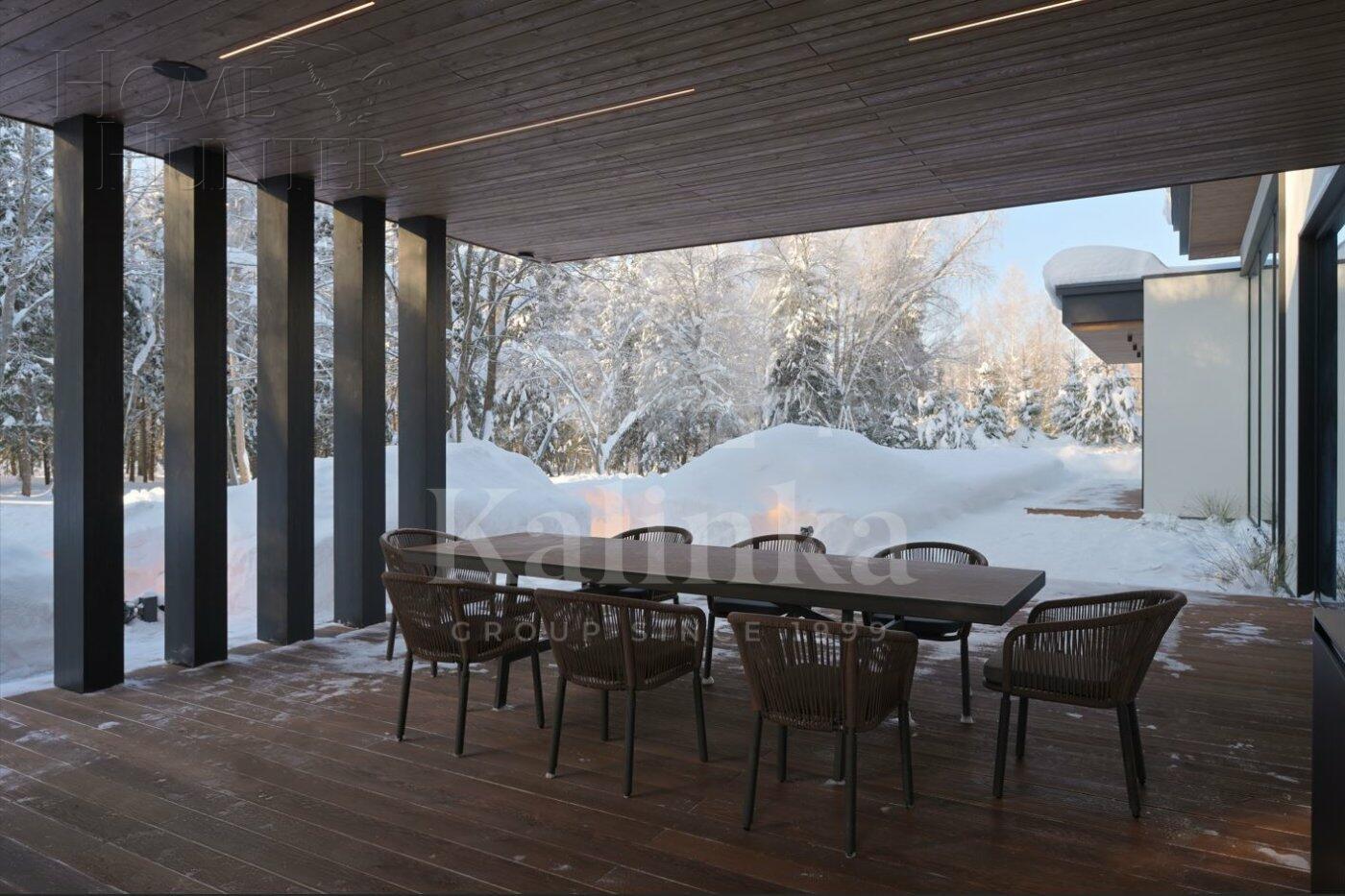 2-этажный коттедж 518 м² с отделкой