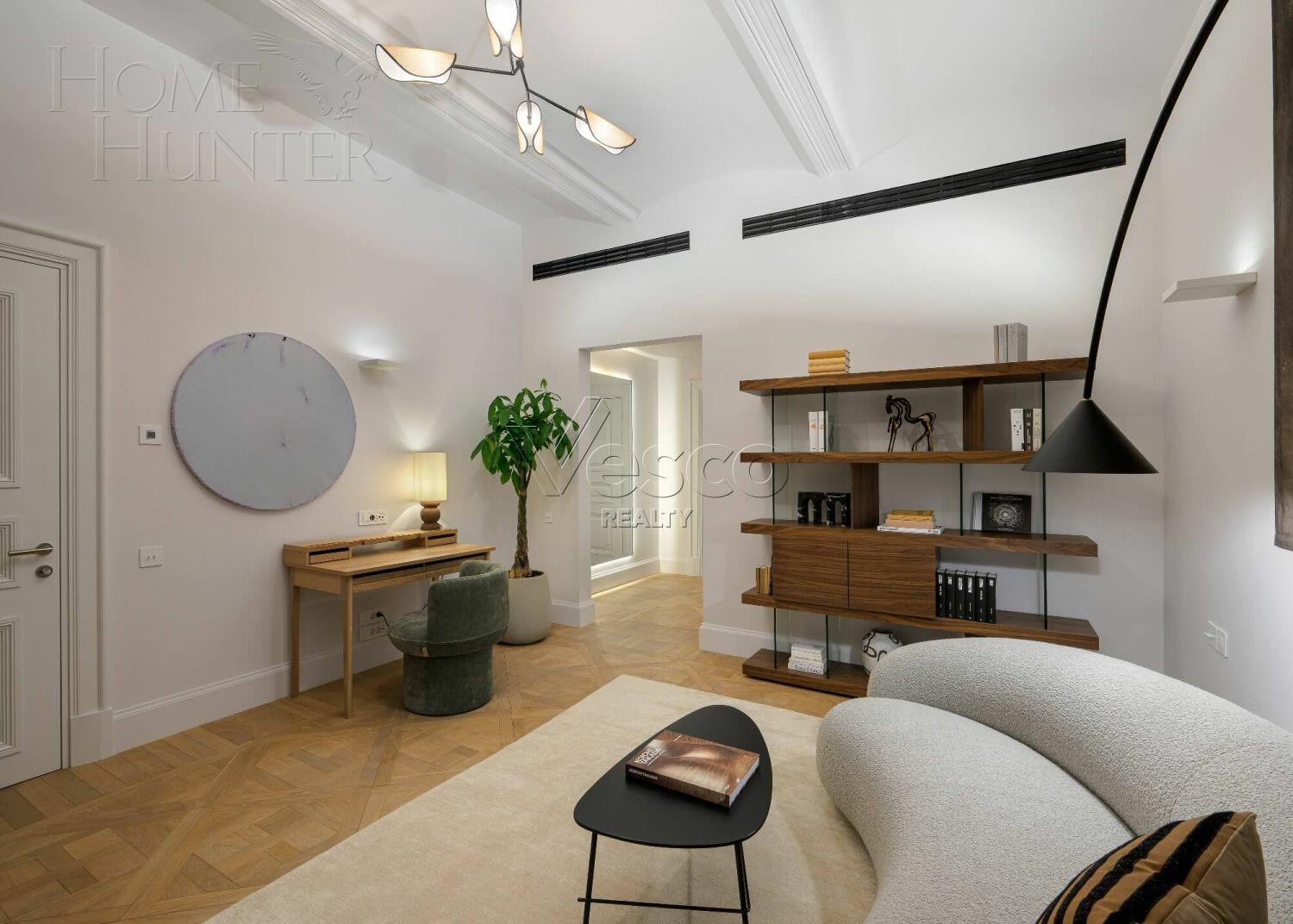 3-КОМН. АПАРТАМЕНТЫ С ОТДЕЛКОЙ 231 М² НА 1 ЭТАЖЕ