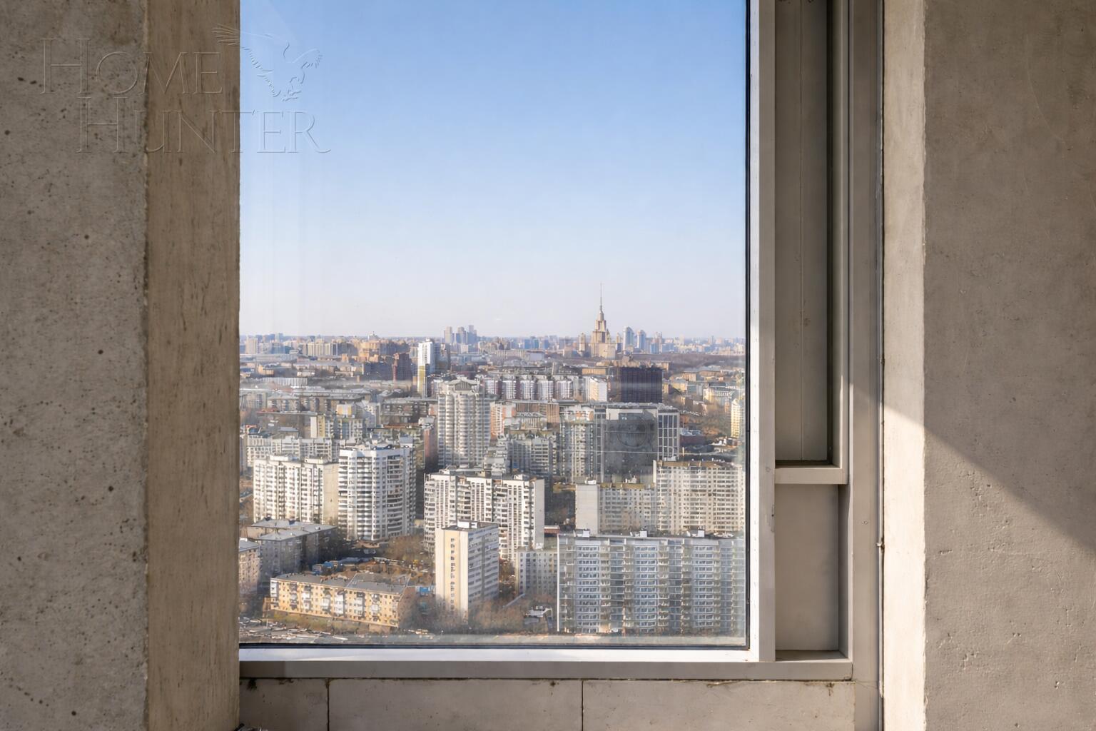 4-КОМН. КВАРТИРА БЕЗ ОТДЕЛКИ 123.6 М² НА 40 ЭТАЖЕ