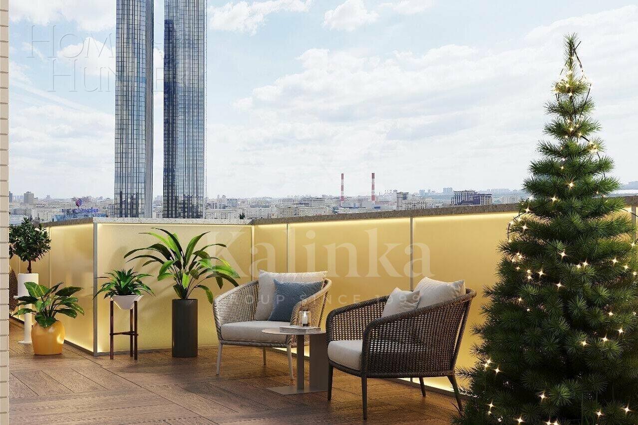 5-КОМН. КВАРТИРА БЕЗ ОТДЕЛКИ 150 М² НА 19 ЭТАЖЕ