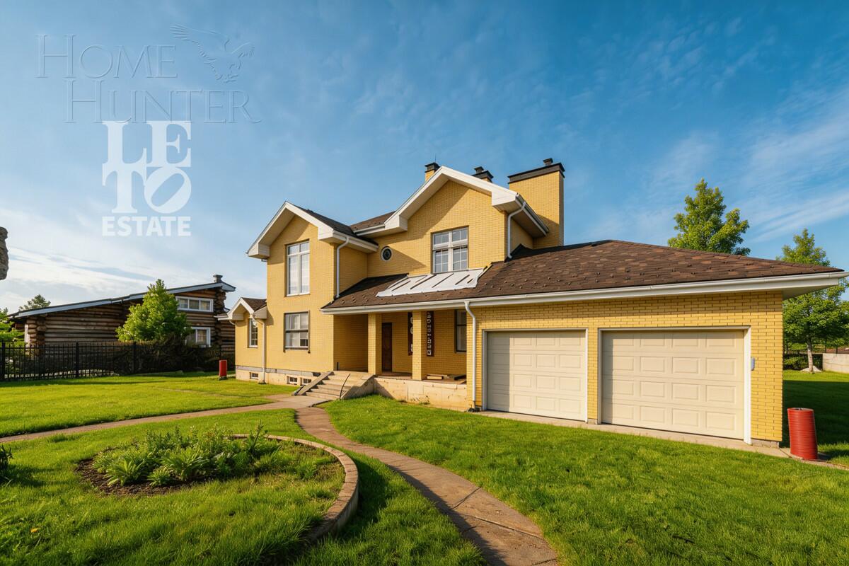 2-этажный коттедж 580 м² без отделки