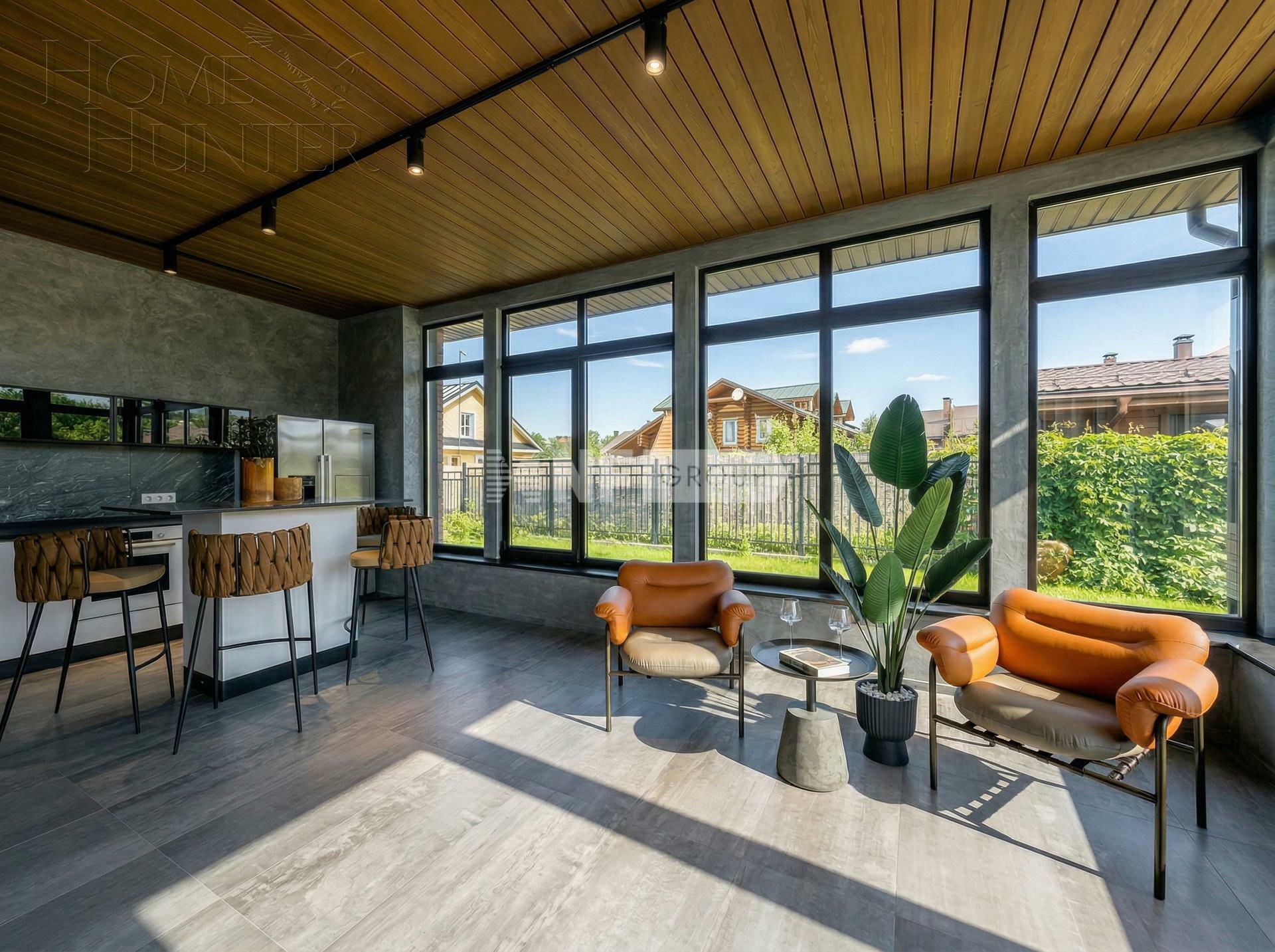 2-этажный коттедж 410 м² с отделкой