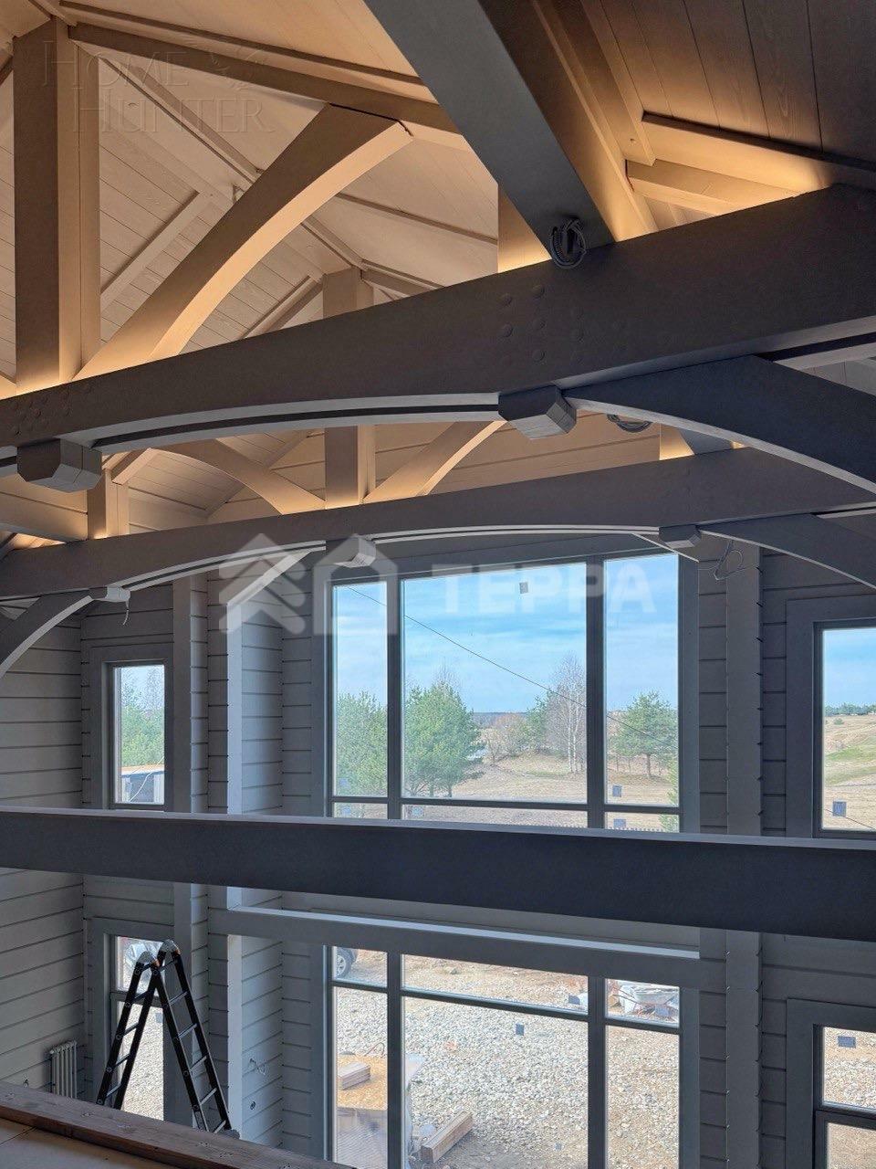 2-этажный коттедж 607 м² с отделкой