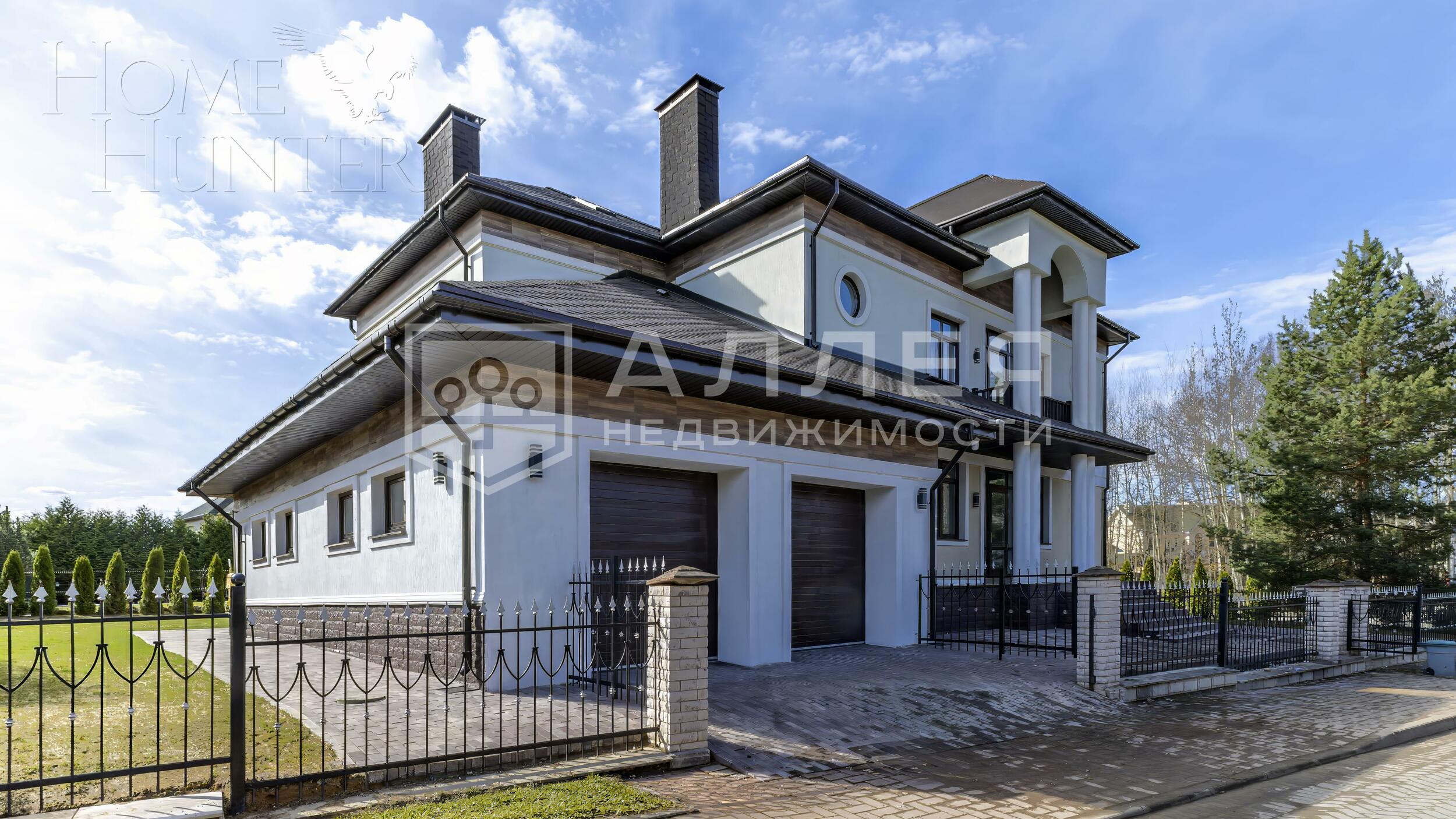 2-этажный коттедж 588 м² с отделкой