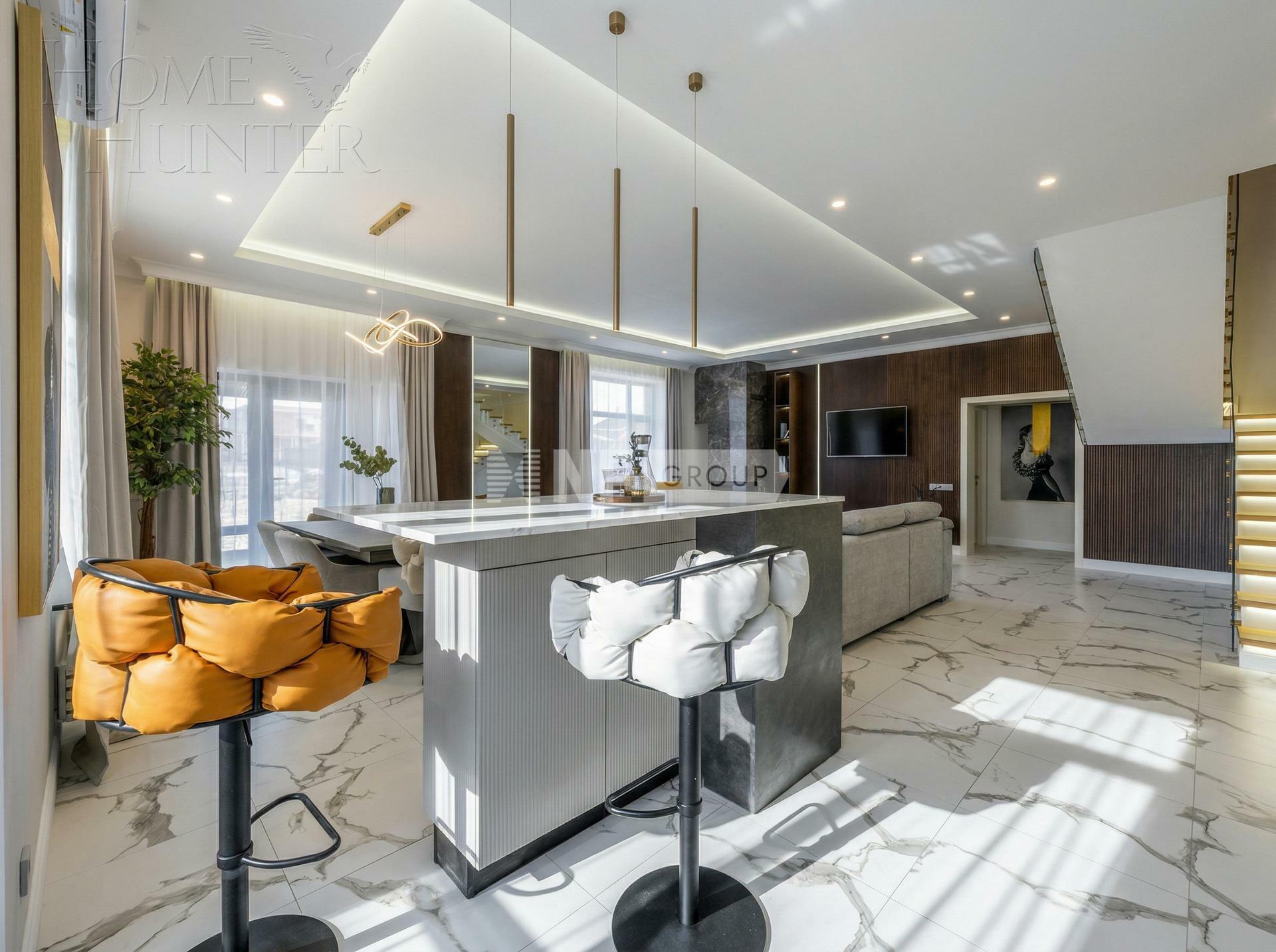 2-этажный коттедж 410 м² с отделкой