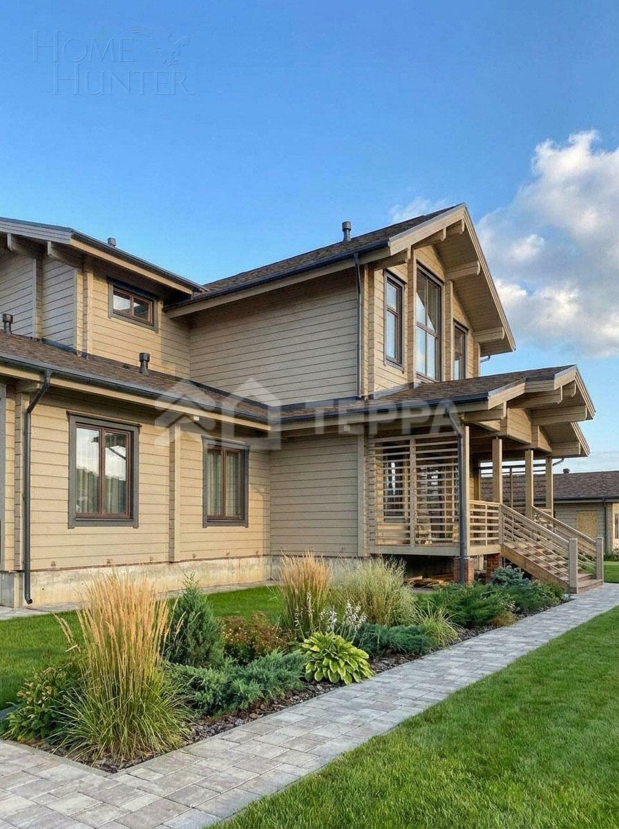 2-этажный коттедж 607 м² с отделкой