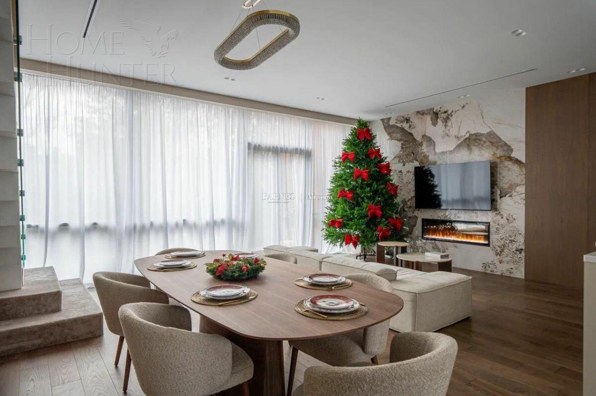 4-этажный таунхаус 240 м² с отделкой