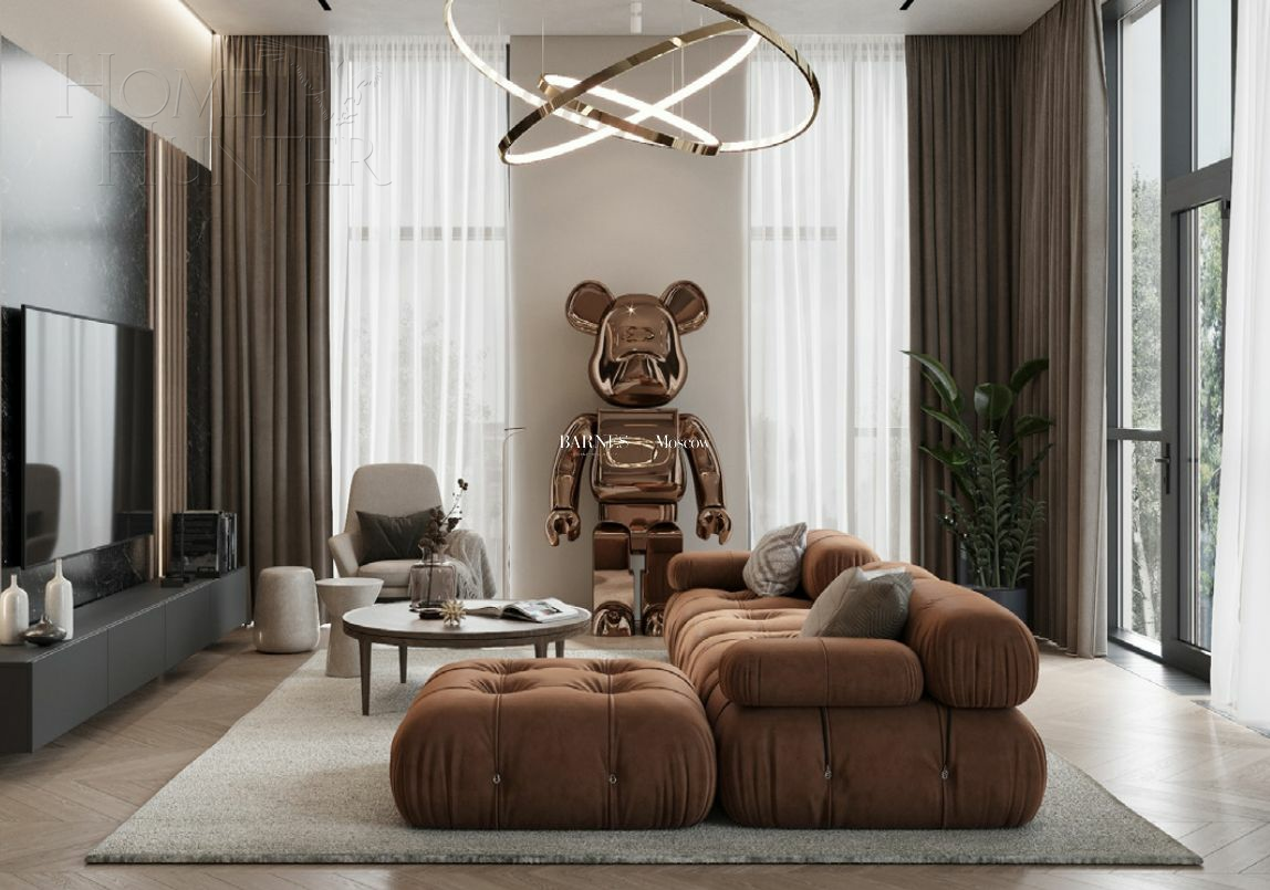 4-этажный таунхаус 311 м² без отделки