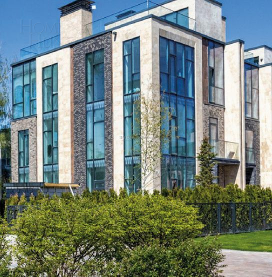 4-этажный таунхаус 311 м² без отделки