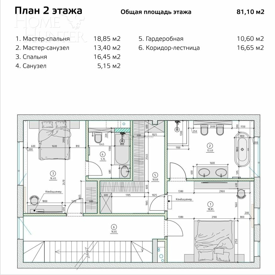 4-этажный таунхаус 278 м² с отделкой