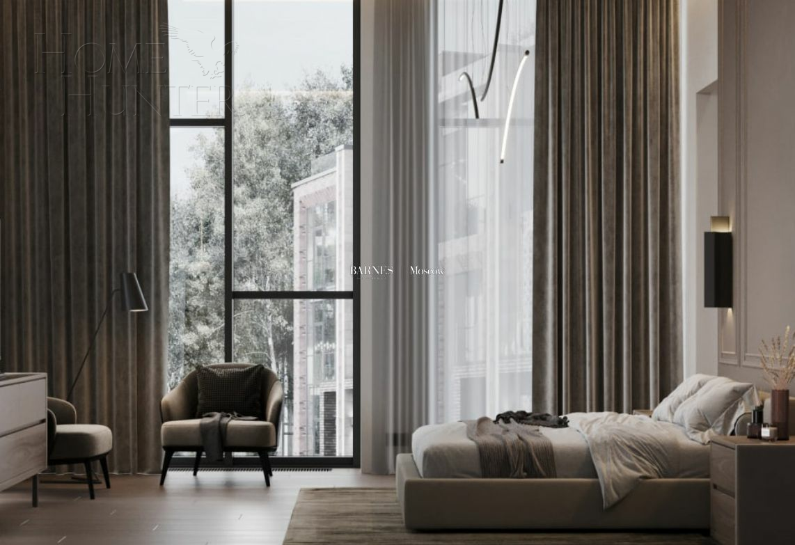 4-этажный таунхаус 311 м² без отделки