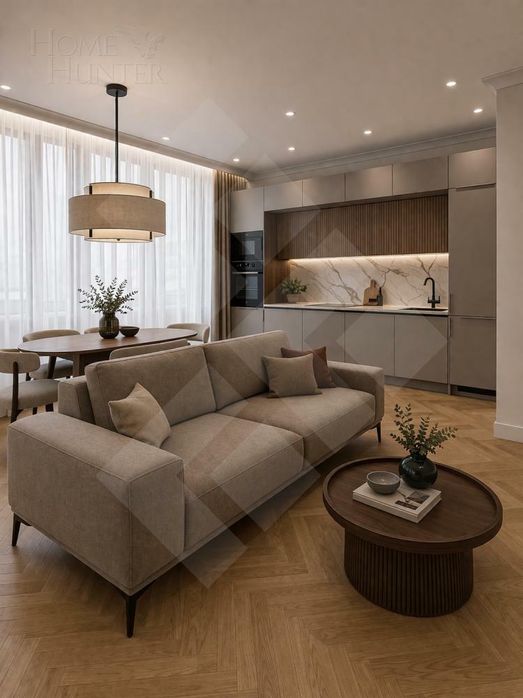 3-КОМН. КВАРТИРА С ОТДЕЛКОЙ 65 М² НА 8 ЭТАЖЕ